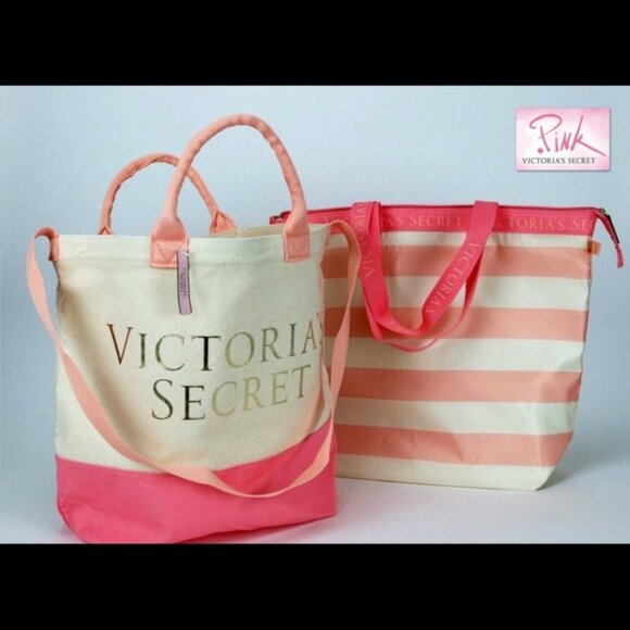 NWT Victoria Secret tote with insulated cooler! - Picture 6 of 6